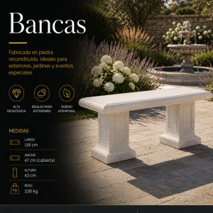 Banca de Hormigón