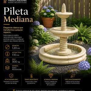 Pileta / Fuente de Agua - Mediana