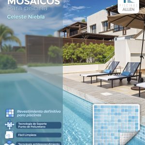 Mosaico Niebla Celeste