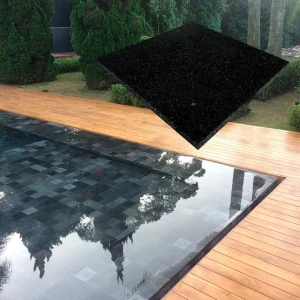 Piedra Black Lava 20x20x1cm