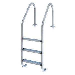 Escalera NSL315S con 3 peld. larga INOX. AISI 304  EMAUX