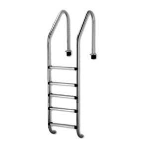 Escalera NSL515S con 5 peld. larga INOX. AISI 304  EMAUX