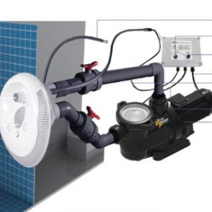 Conexiones bomba nado contra corriente EMAUX