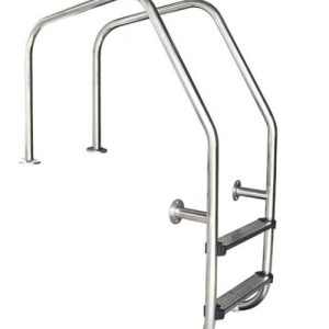 Escalera 3 peld. INOX. AISI 316 piscina rebosadero  EMAUX