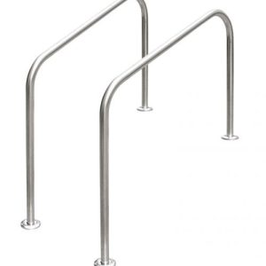 Pasamano corto entrada piscina INOX. AISI 304 (una unidad)  EMAUX