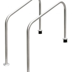 Pasamano largo entrada piscina INOX. AISI 304 (una unidad)  EMAUX